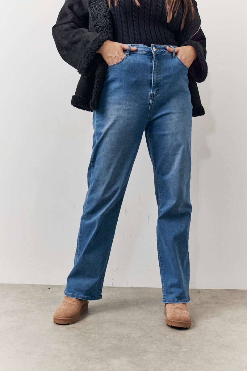 Straight Leg Jeans