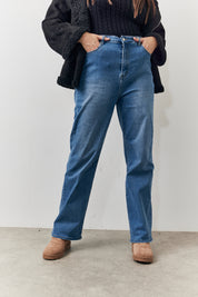 Straight Leg Jeans