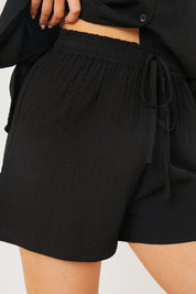 Textured Beach Co-ord Short