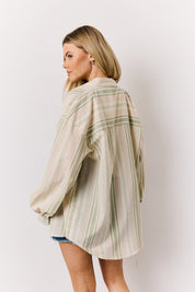 Green Stripe Shirt