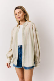 Green Stripe Shirt