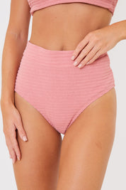Towelling Control Bikini Bottoms