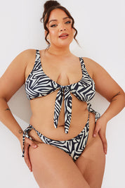 Tie Front Bikini Top