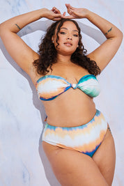 Ombre Bandeau Bikini Top