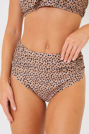 Recycled High Waisted Control Bikini Bottoms