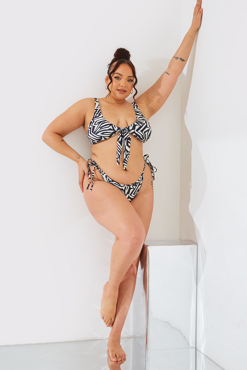 Tie Front Bikini Top
