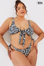 Tie Front Bikini Top