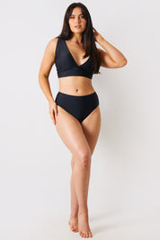 Control High Waist Full Breif Bikini Bottom