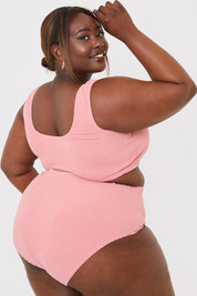Towelling Control Bikini Bottoms