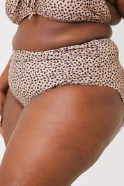 Recycled High Waisted Control Bikini Bottoms