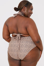 Recycled High Waisted Control Bikini Bottoms