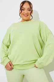 Embroidered Sunshine Sweater