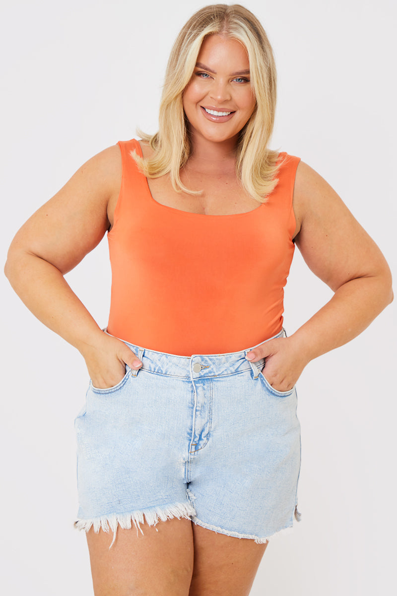 Square Neck Bodysuit