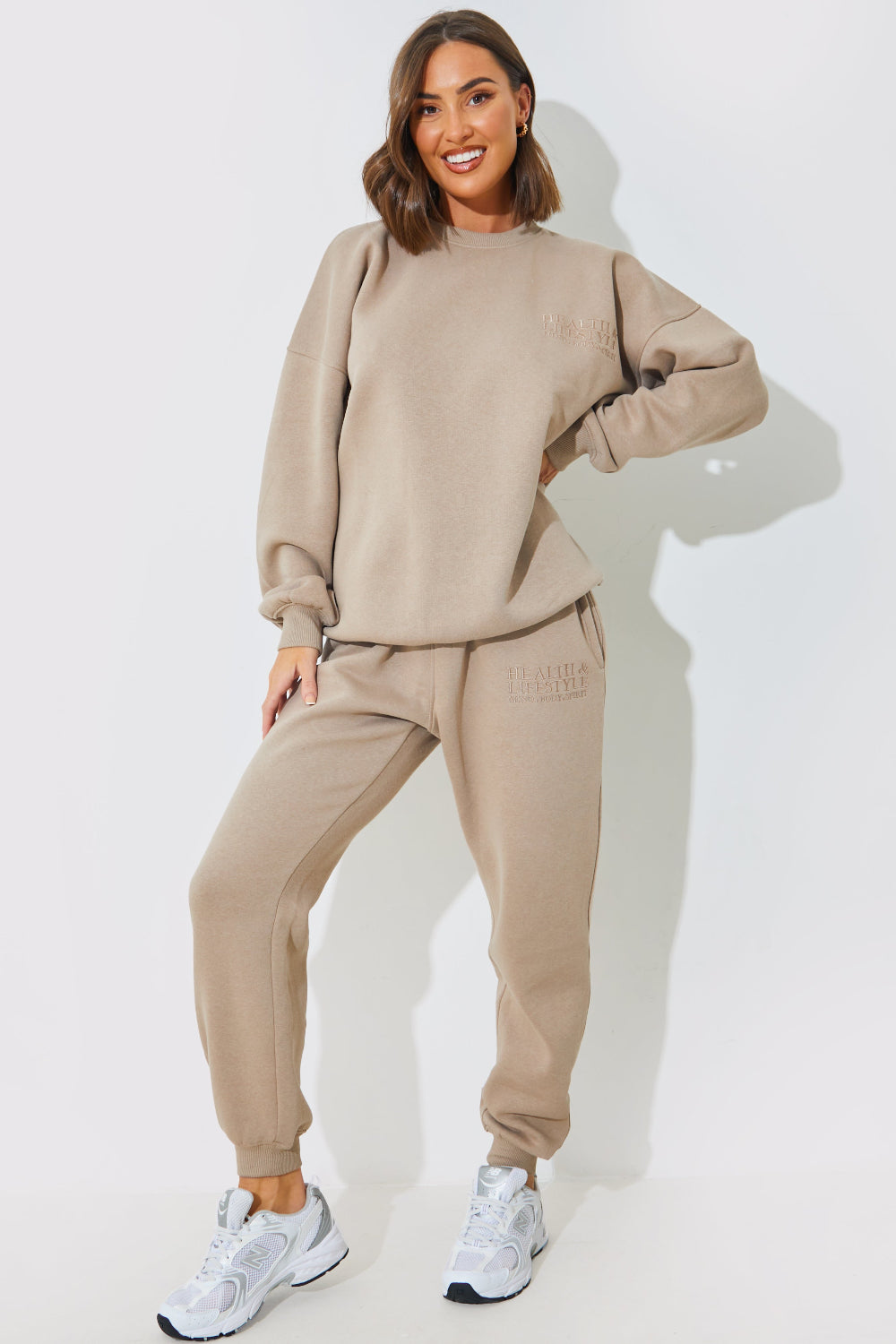 'Health and Lifestyle' Oversized Sweater