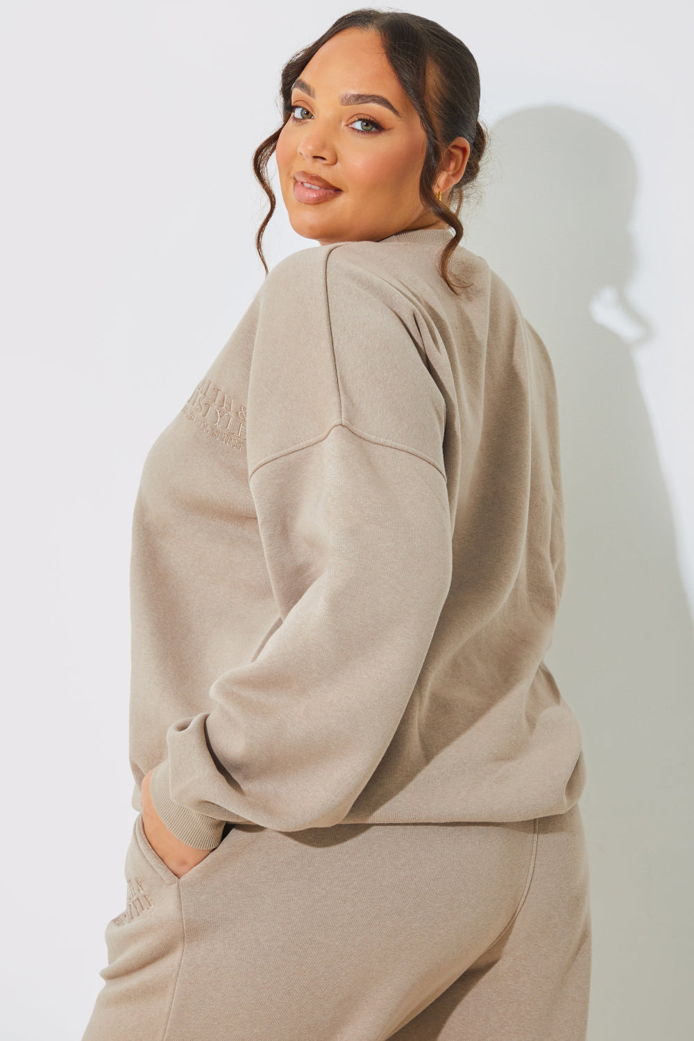 'Health and Lifestyle' Oversized Sweater