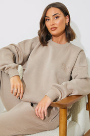 'Health and Lifestyle' Oversized Sweater