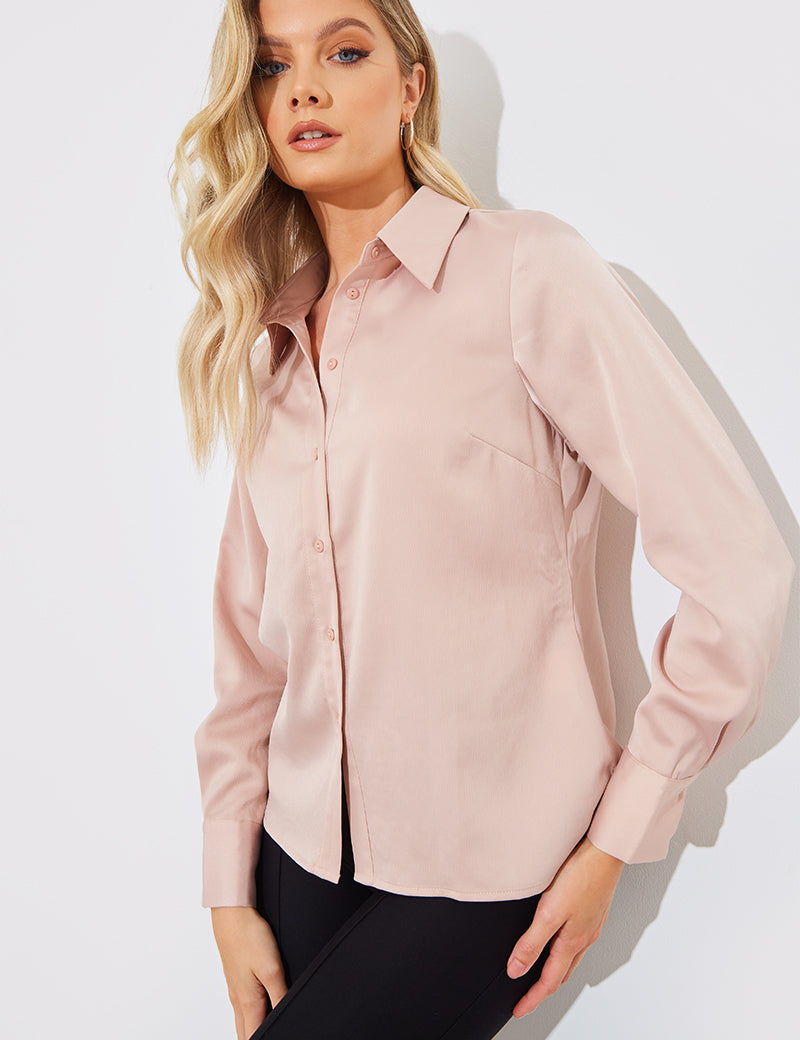 Matte Satin Blouse