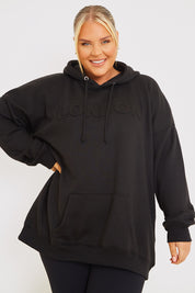 BLACK LONDON HOODIE 