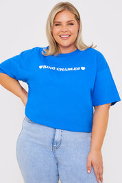 King Charles Slogan T-Shirt