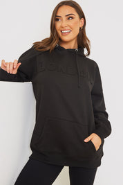 BLACK LONDON HOODIE 