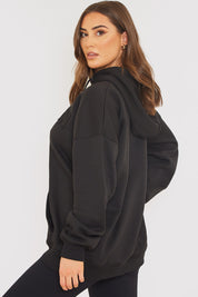 BLACK LONDON HOODIE 