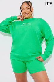 Paris Embroidered Sweatshirt