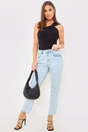 Slinky Aysmmetric Bodysuit