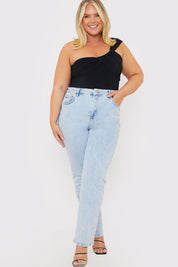 Slinky Aysmmetric Bodysuit