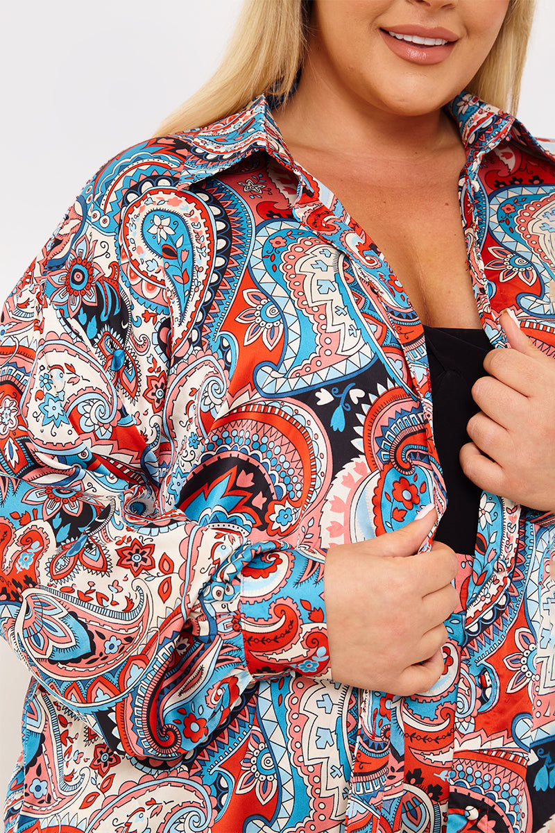 Paisley Print Shirt