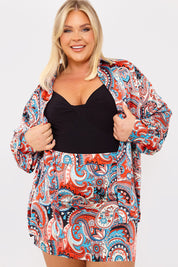 Paisley Print Shirt
