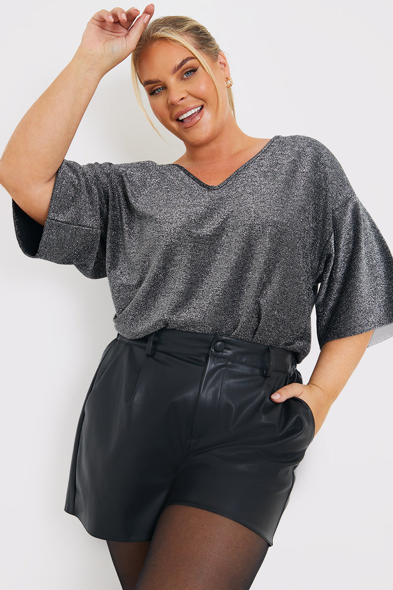 Glitter Embellished T Shirt