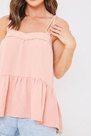 Strappy Smock Top