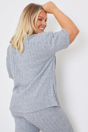 Brushed Rib T Shirt