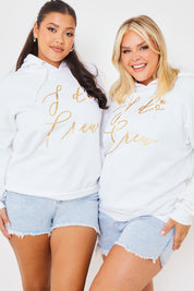 I Do Gold Foiled Hoodie