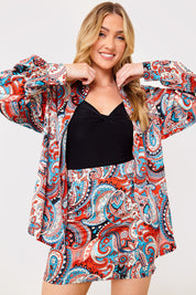 Paisley Print Shirt
