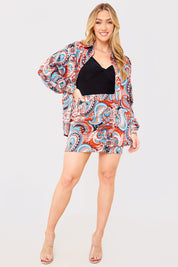 Paisley Print Shirt