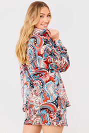 Paisley Print Shirt