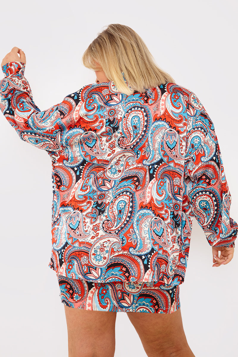 Paisley Print Shirt