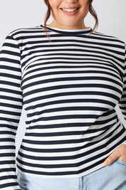 Ribbed Long Sleeve Top