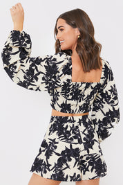 Knot Front Crop Top