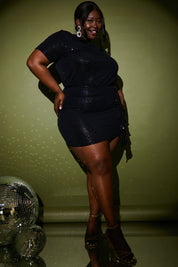 Disco Sequin Co Ord T Shirt