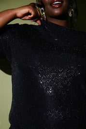 Disco Sequin Co Ord T Shirt