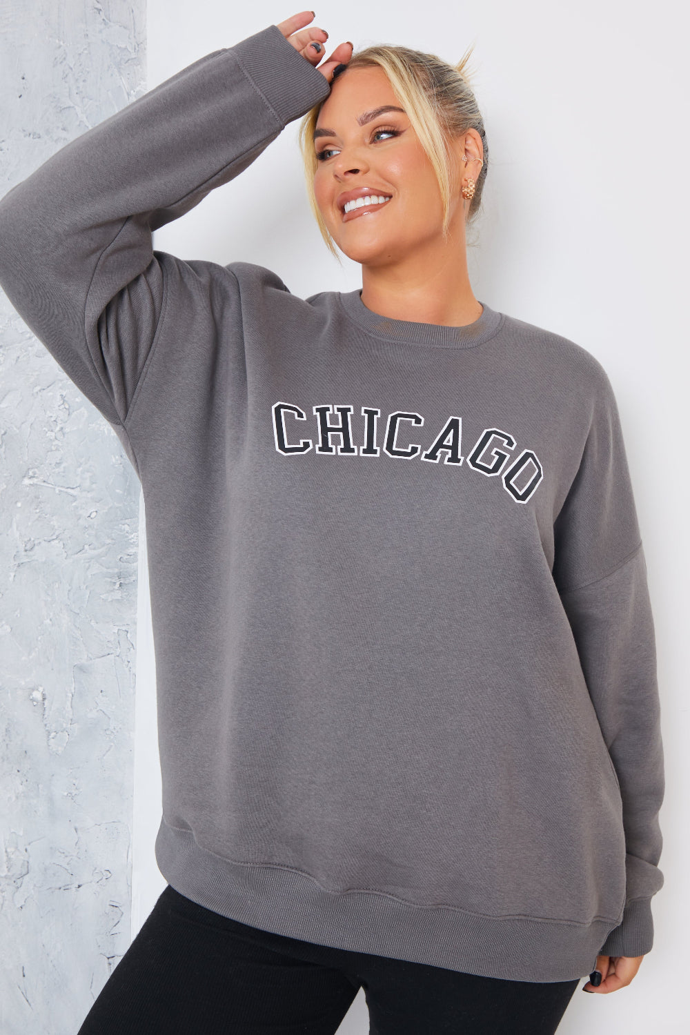 Chicago Printed Sweater