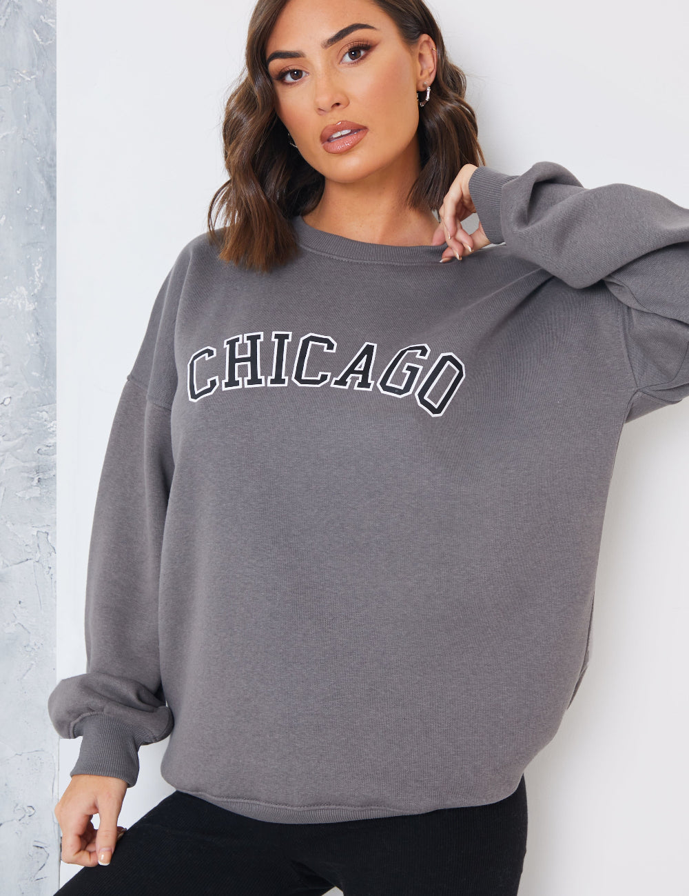 Chicago Printed Sweater