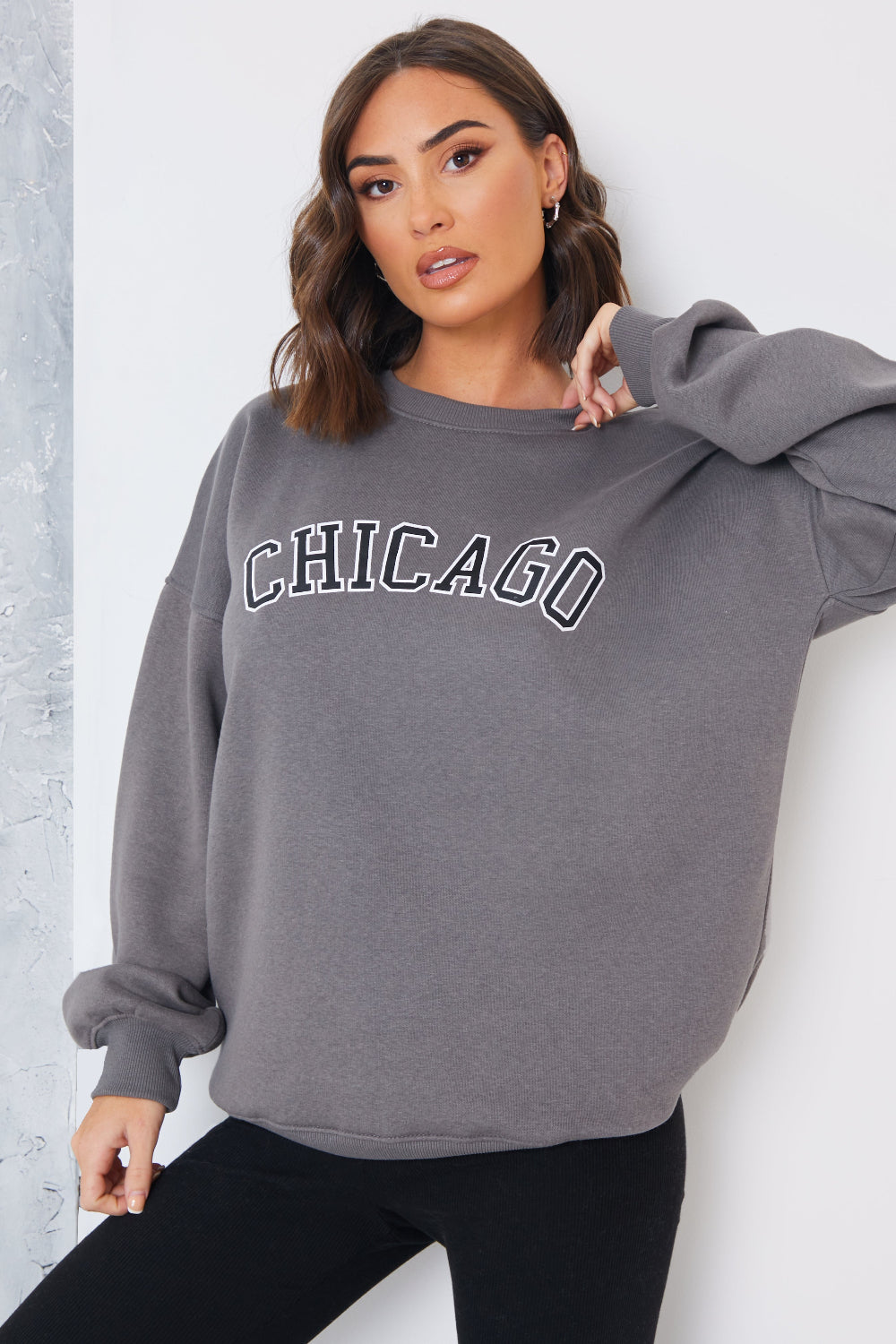 Chicago Printed Sweater