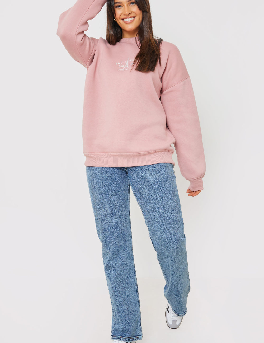 Paris Embroidered Sweater