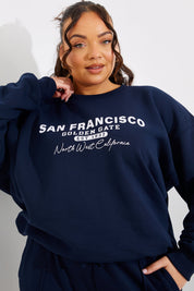 San Francisco Embroidered Sweatshirt