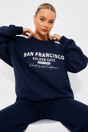 San Francisco Embroidered Sweatshirt