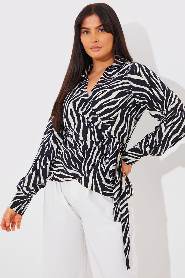 Zebra luxe lining Formal Shirt