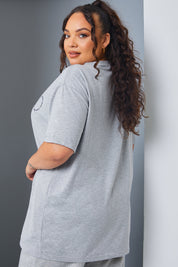 'Active' Circle Slogan T-Shirt